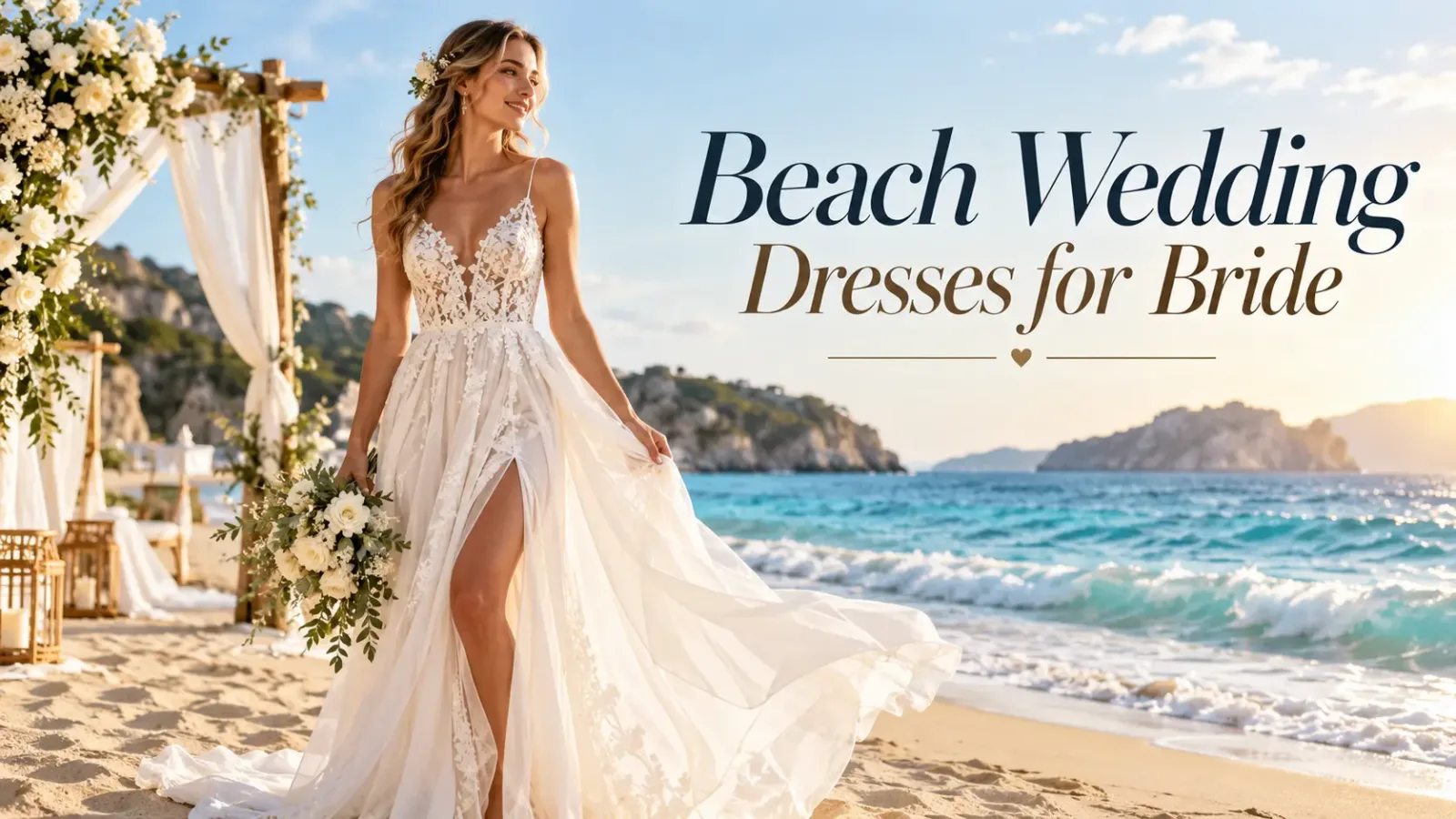 Beach Wedding Dresses for Bride: Beautiful Styles and How to Choose the Perfect One