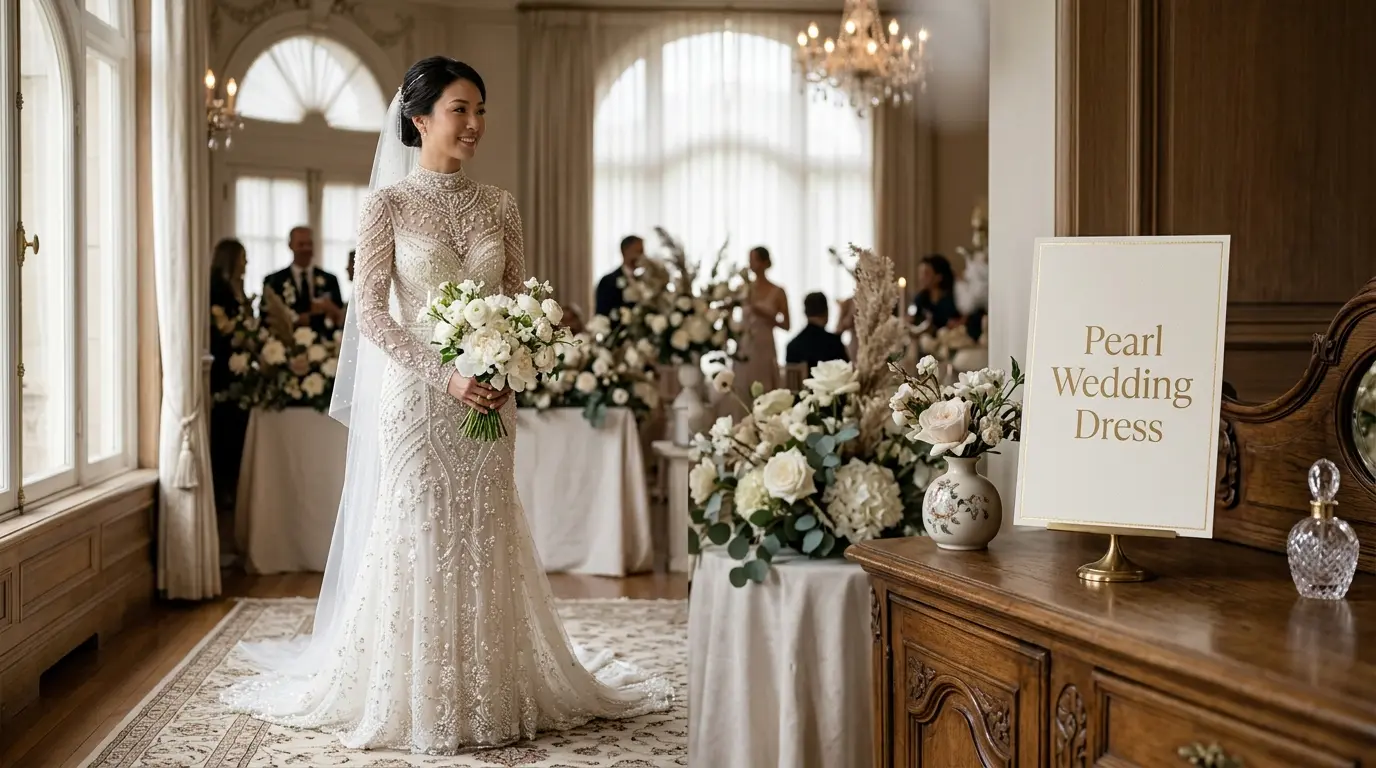 Pearl Wedding Dress: The Complete Style Guide