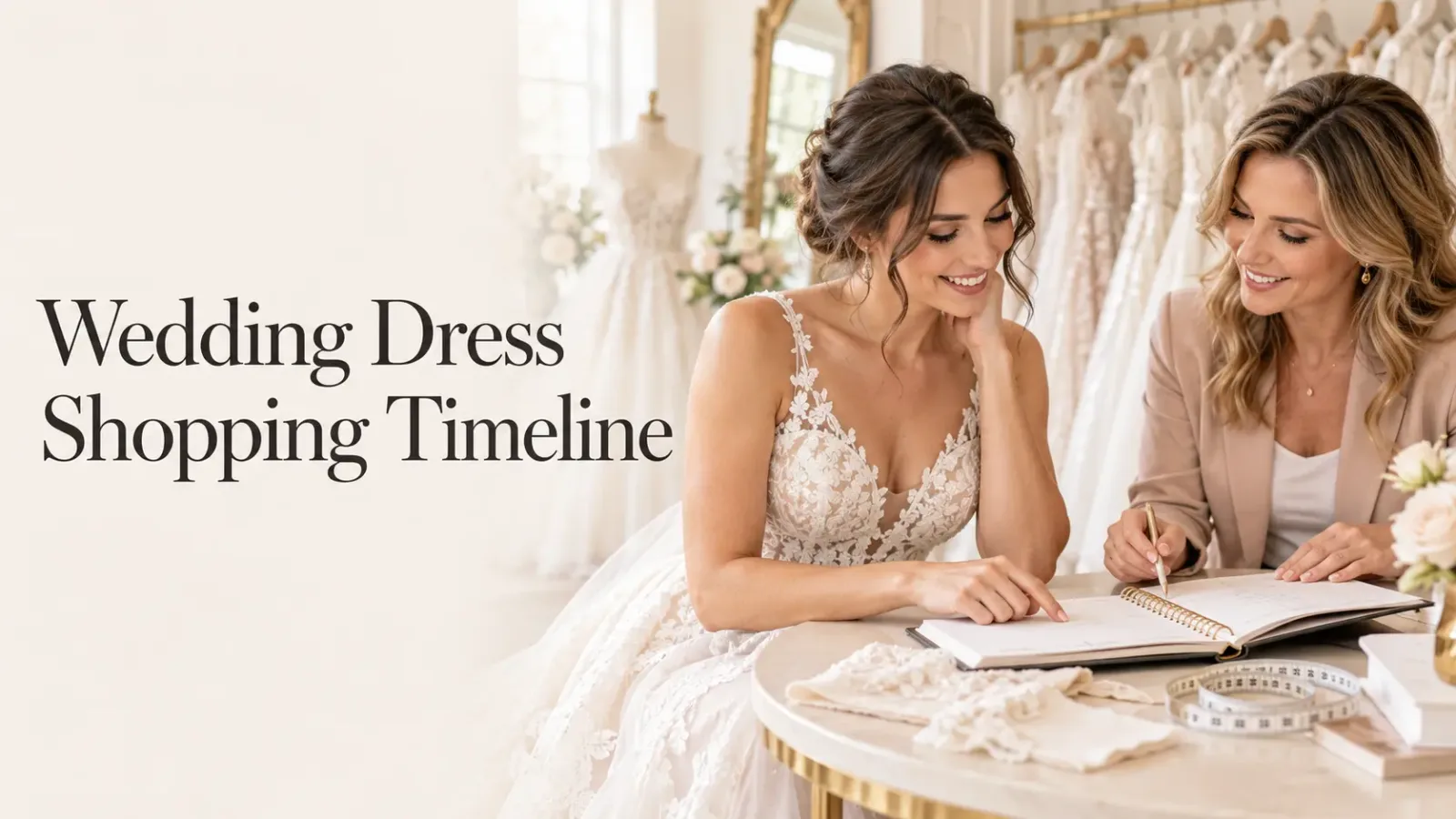 Wedding Dress Shopping Timeline: When to Start, Order and Alter Your Gown