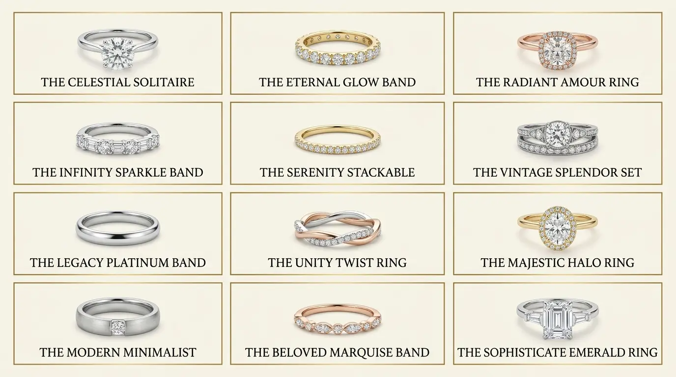 wedding ring profiles and widths