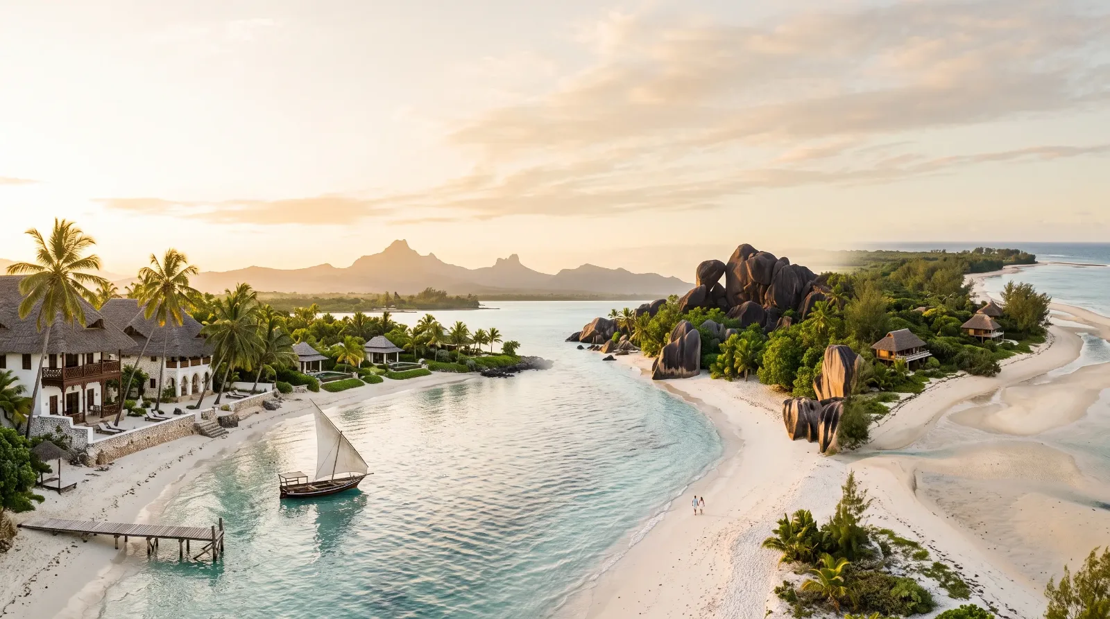 the beach finish zanzibar mauritius seychelles mozambique