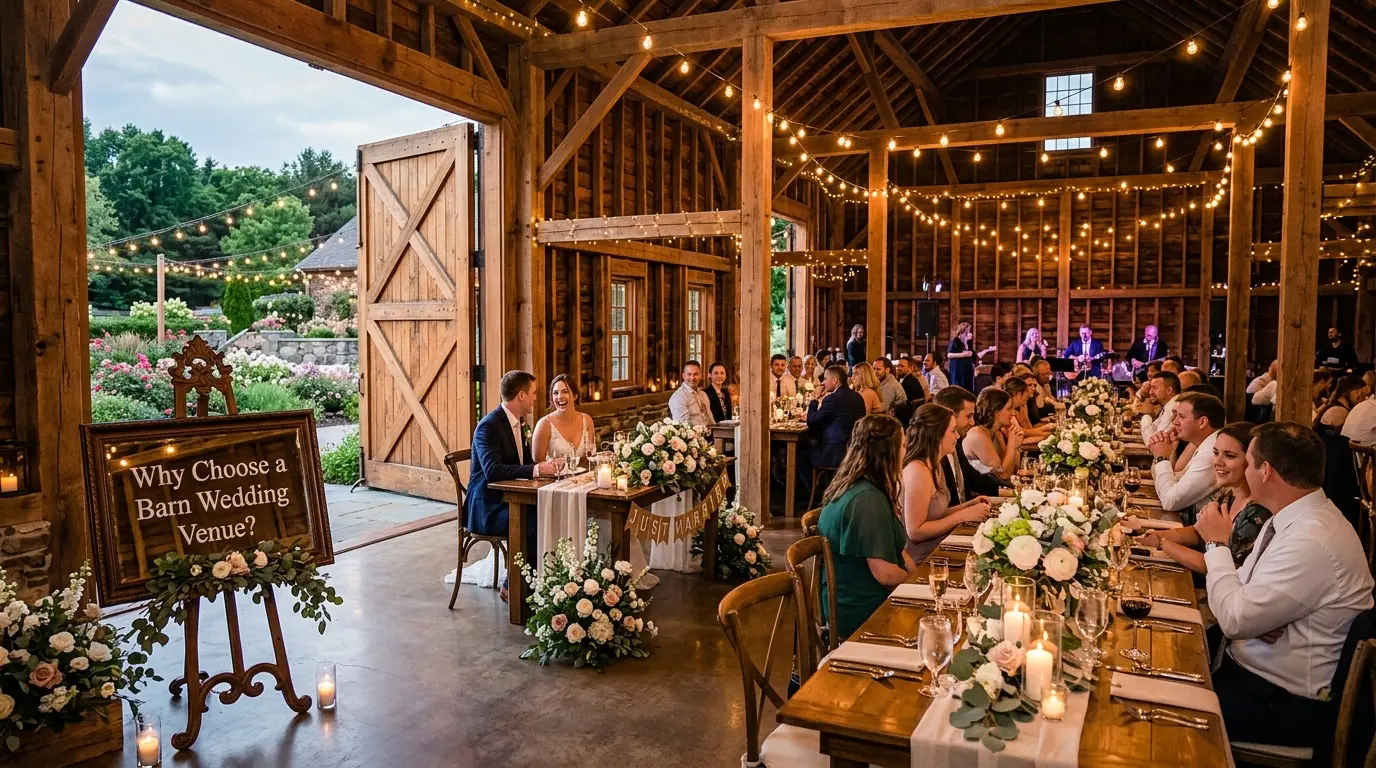 why choose a barn wedding venue